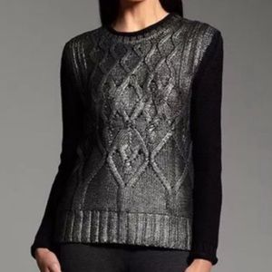 NWT Narciso Rodriguez Foil Print Sweater